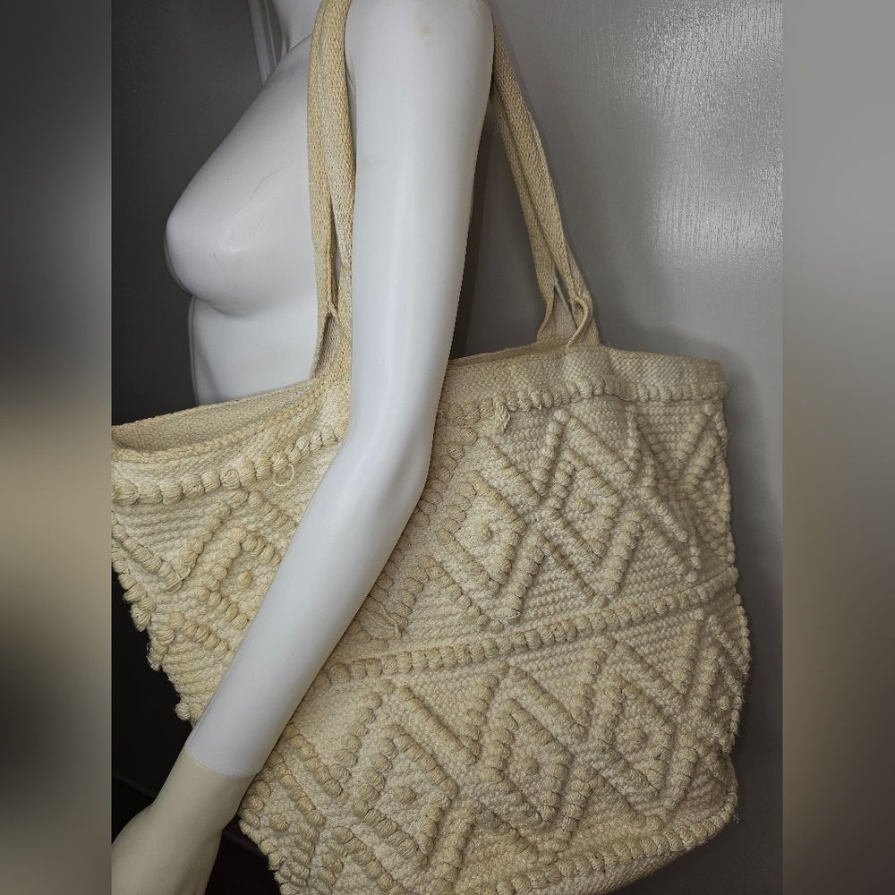 Jacquard Print Blanket Tote Handbag Shade & Shore Target Tote Bag - Picture 2 of 16
